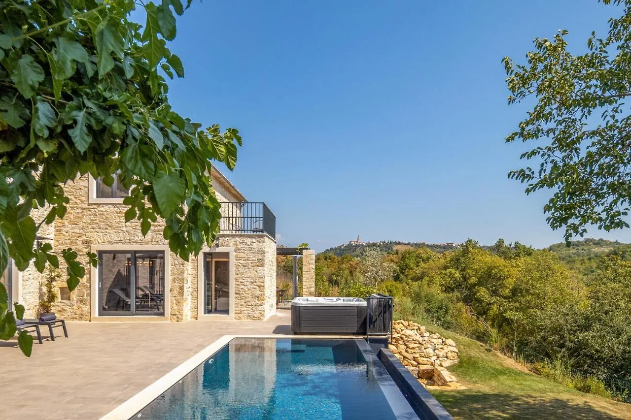 Villa La Vinella With Heated Pool Buje Croatia