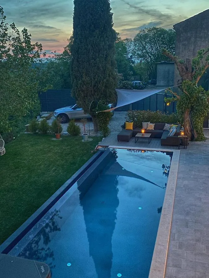 Villa La Vinella With Heated Pool Buje 0*,